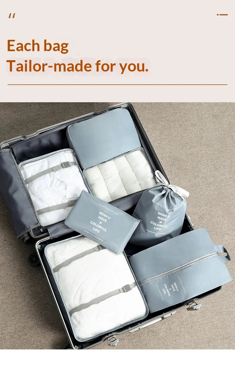 Multi-functional Travel Packing Cubes Organizer