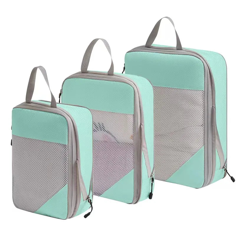 Premium Compression Packing Cubes for Suitcases