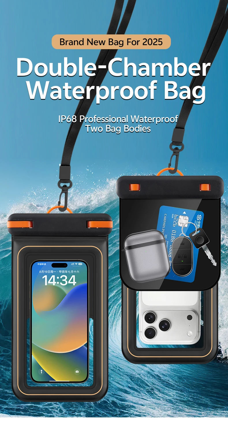 Waterproof Universal Phone Pouch for Outdoor Sports
