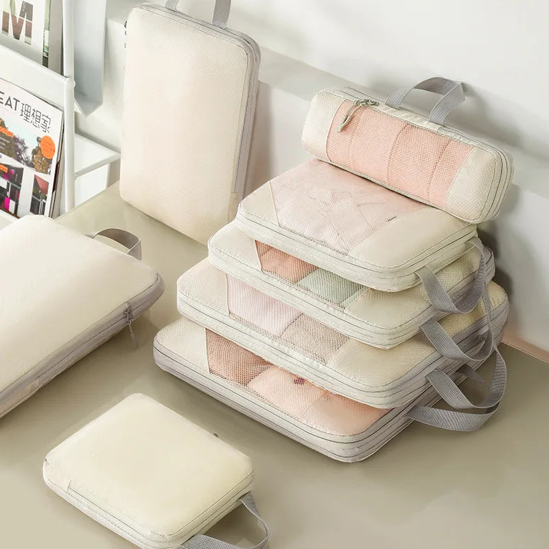 Premium Compression Packing Cubes for Suitcases