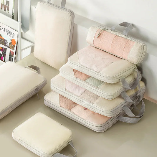 Premium Compression Packing Cubes for Suitcases