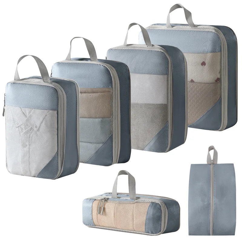Premium Compression Packing Cubes for Suitcases