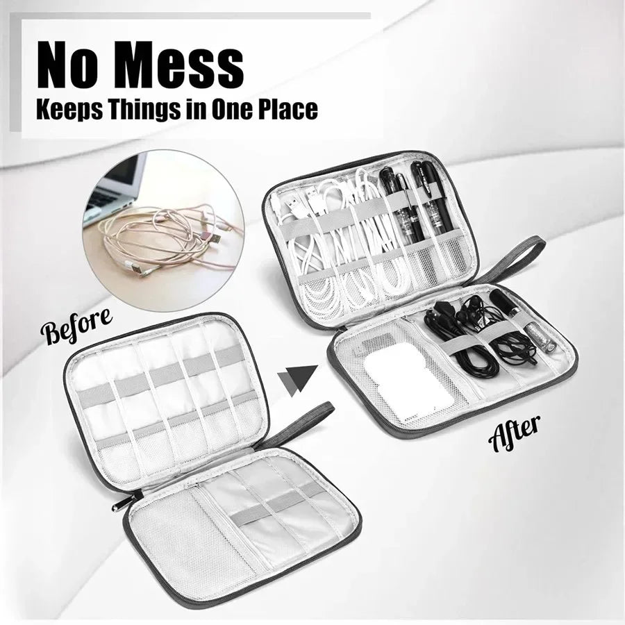 Portable Digital Accessories Storage Bag