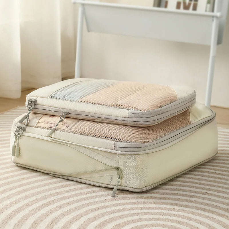Premium Compression Packing Cubes for Suitcases