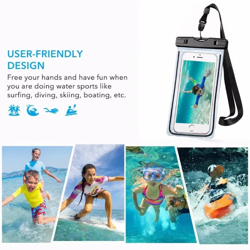 Universal Waterproof Phone Pouch Set of 3