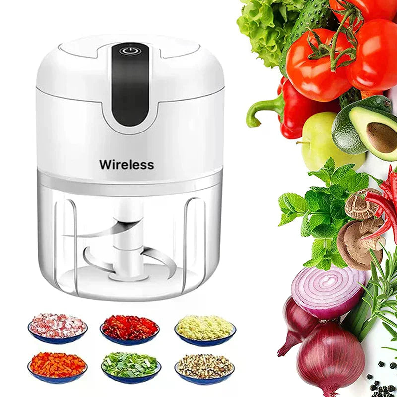 ALIFEX Wireless Mini Electric Garlic & Food Chopper"