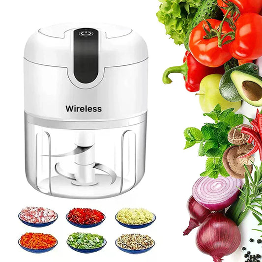 ALIFEX Wireless Mini Electric Garlic & Food Chopper"
