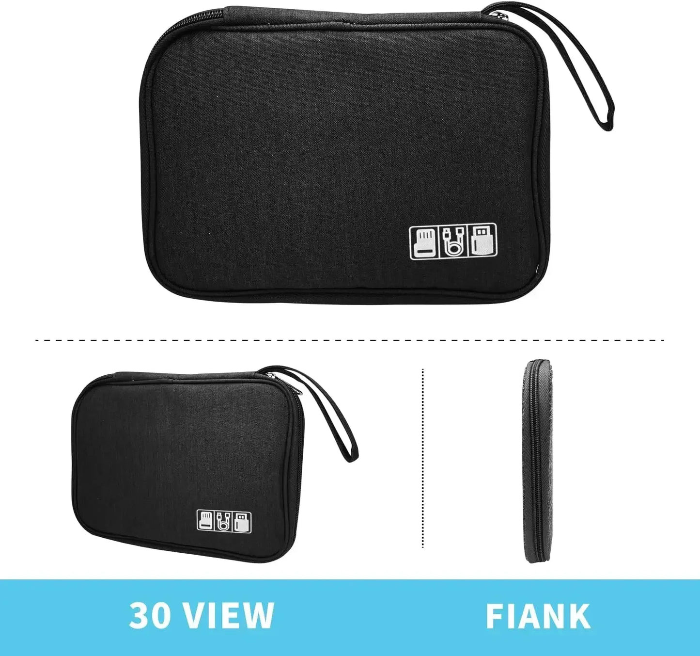 Portable Digital Accessories Storage Bag