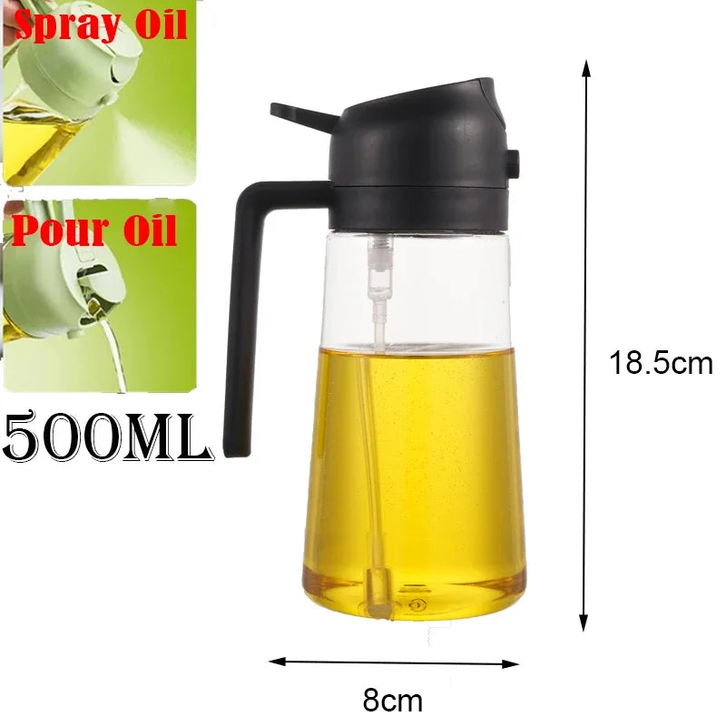 ALIFEX 2-in-1 Premium Oil Sprayer & Dispenser"