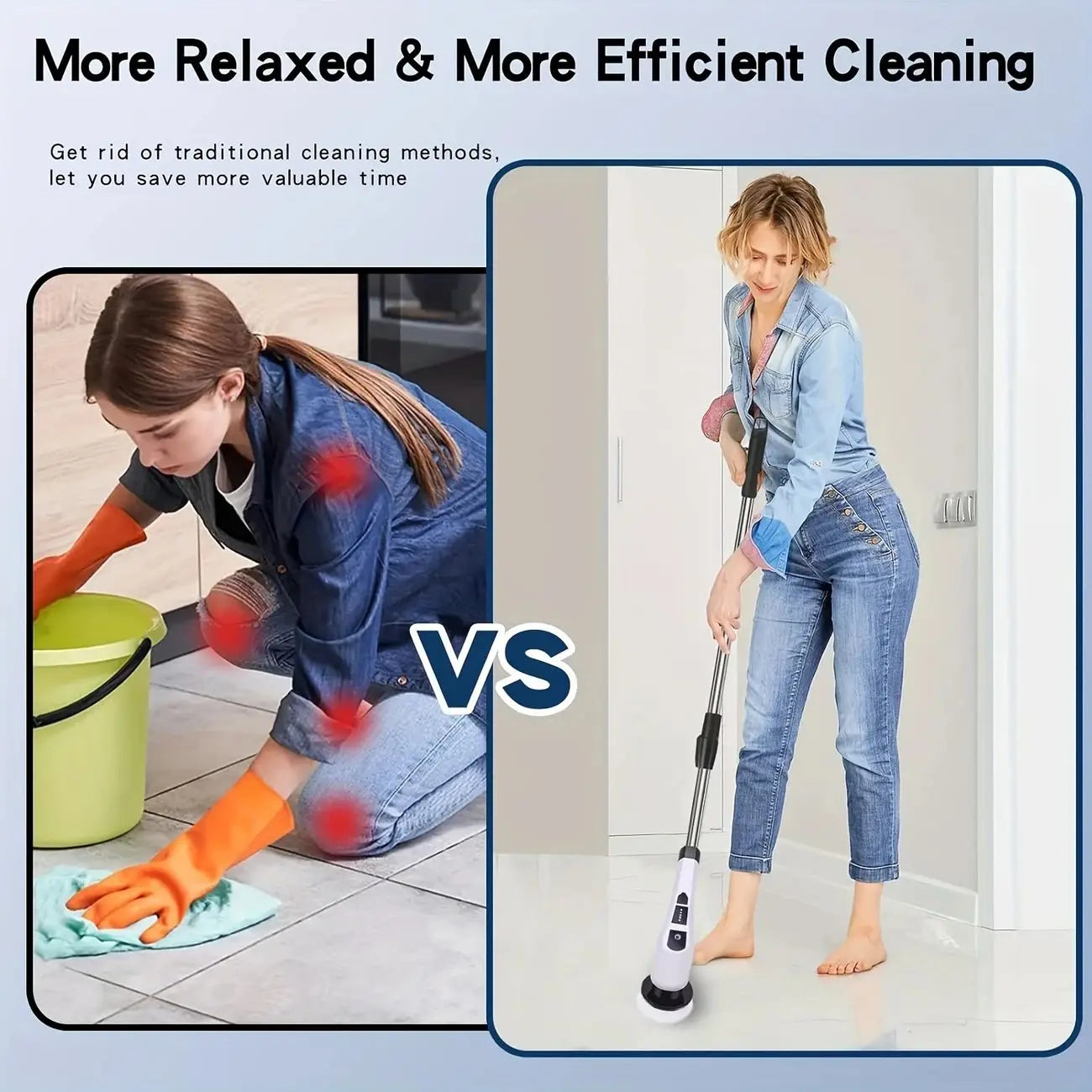 ALIFEX 9-in-1 Multifunctional Electric Cleaning Brush