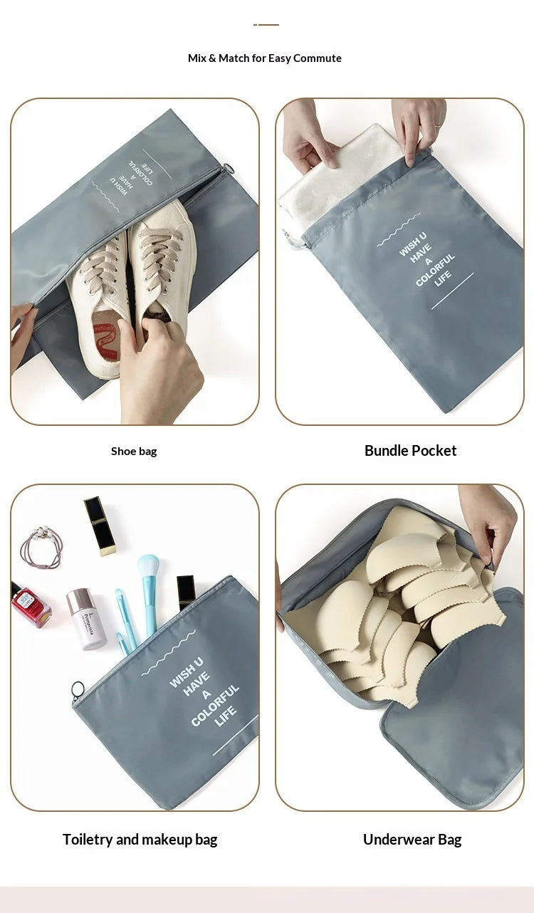 Multi-functional Travel Packing Cubes Organizer